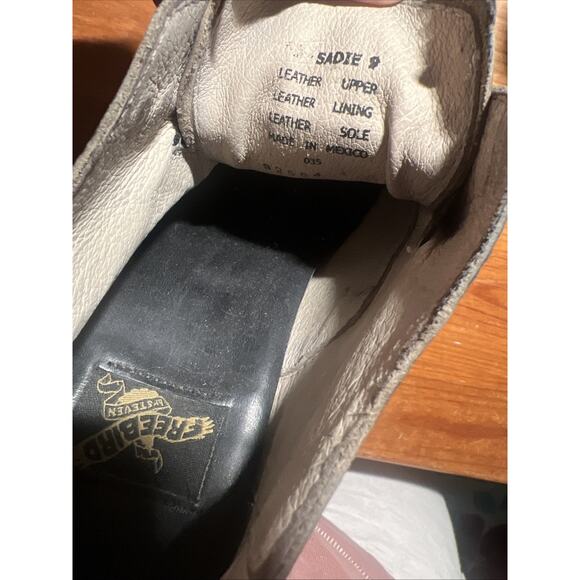 Freebird By Steven Sadie Leather Booties Women’s Size - Picture 9 of 9